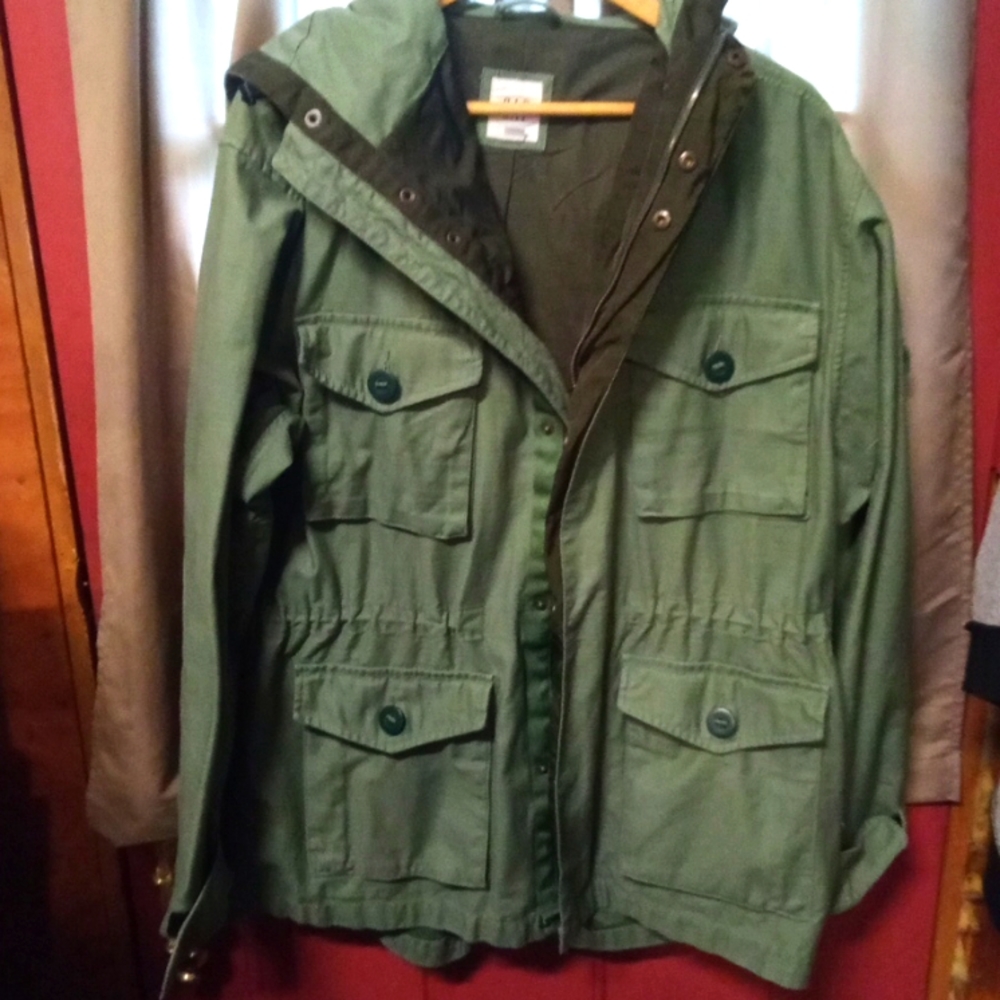 Gap Heavyweight Hooded Utility Jacket - image 1